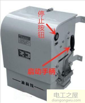 电动机自耦降压启动柜变压器接线图